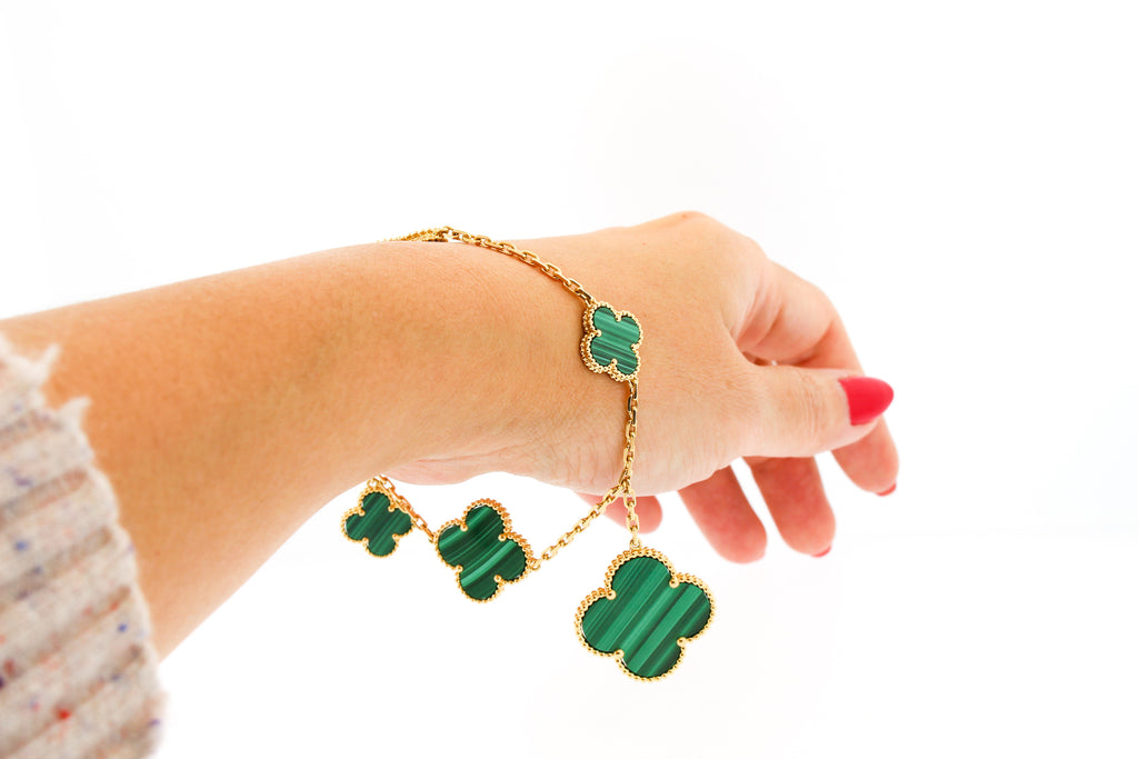 5 motif bracelet green van cleef｜TikTok Search