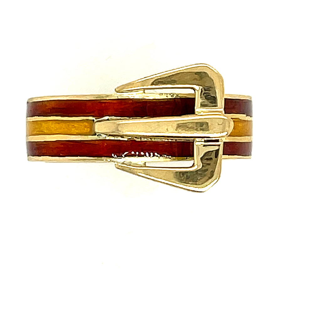 Vintage Gucci Buckle Ring